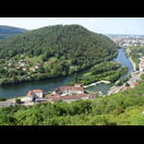 Der Arm der Schleife, nachdem der Doubs die Altstadt umflossen hat
